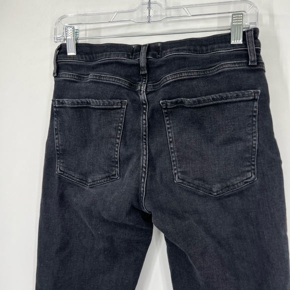 AGOLDE Sophie Skinny Ankle Jeans in Washed Black - Picture 7 of 8